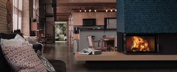 Teplovzdušné krbové vložky