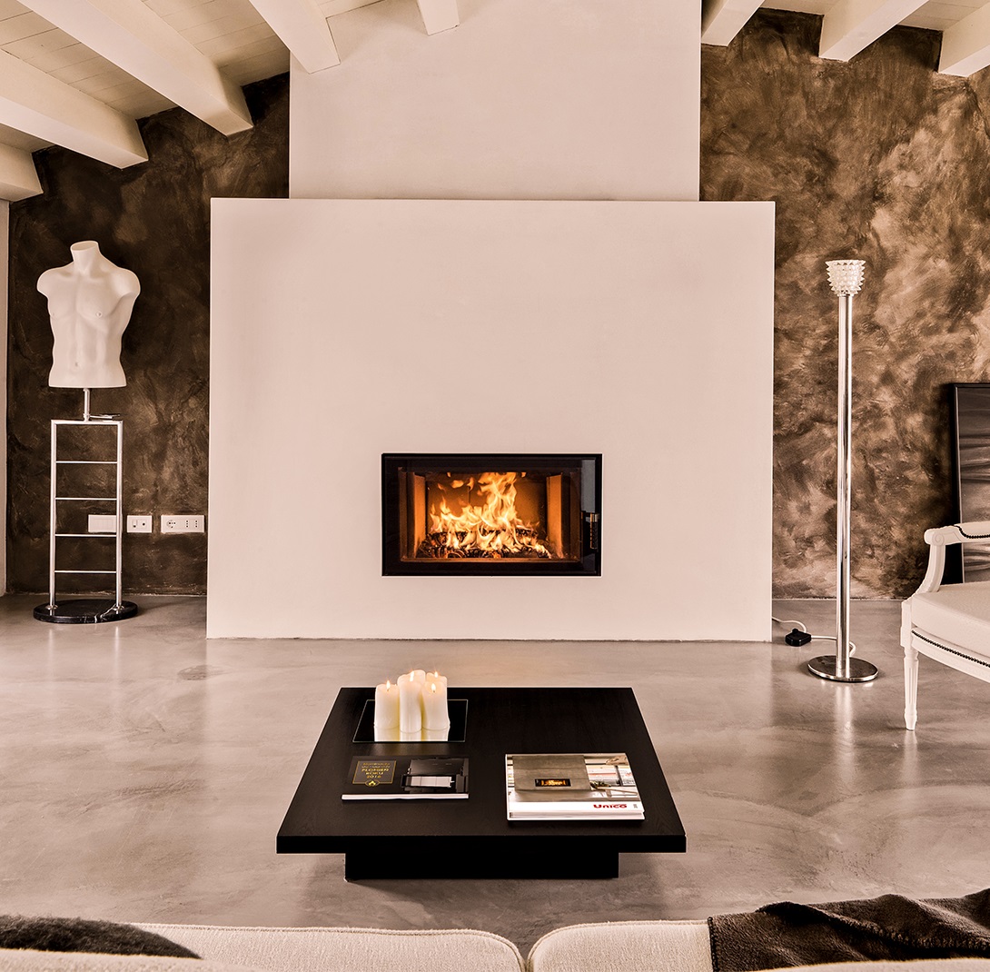 Teplovzdušné krbové vložky