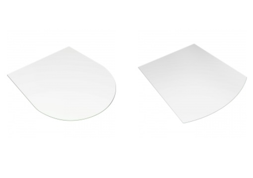 sklá a podložky pod krbové kachle