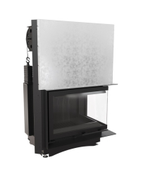 Krbová vložka ZUZIA 15 BS pravé presklenie s výsuvným otváraním dvierok Obrázok pre Krbová vložka ZUZIA 15 BS pravé presklenie s výsuvným otváraním dvierok