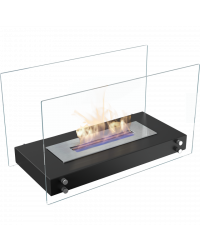 Obrázok pre Voľne stojaci biokrb HOTEL čierny 700x400mm