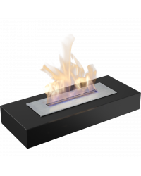 Obrázok pre Voľne stojaci biokrb INDIA MAX čierny 610x100mm