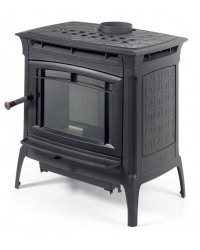 Splyňovacie liatinové kachle MANCHESTER čierne Obrázok pre Splyňovacie liatinové kachle MANCHESTER čierne