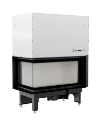 Obrázok pre Krbová vložka NADIA 14 BS ľavé presklenie s výsuvnym otváraním dvierok