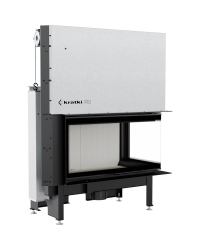 Obrázok pre Krbová vložka NADIA 14 BS pravé presklenie s výsuvnym otváraním dvierok