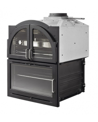 Krbová vložka ARANDA s rúrou na pečenie Obrázok pre Krbová vložka ARANDA s rúrou na pečenie