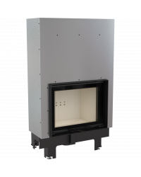 Obrázok pre Teplovodná krbová vložka MBM 10 s výsuvným otváraním dvierok a dochladzovacou špirálou