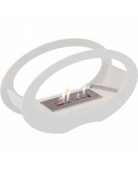 Obrázok pre Voľne stojaci biokrb ECHO biely 500x290mm