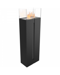 Obrázok pre Voľne stojaci biokrb ROMEO čierny 359x1136mm