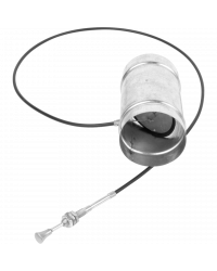 Obrázok pre Manuálna klapka s tiahlom Ø100