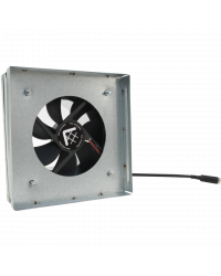 Obrázok pre Spojka na mriežku s ventilátorom 17x17/100 bez čidla