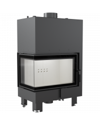 Obrázok pre Teplovodná krbová vložka MBM 10 BS ľavé presklenie s dochladzovacou špirálou