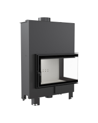 Obrázok pre Teplovodná krbová vložka MBO 15 BS pravé presklenie s dochladzovacou špirálou