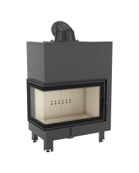 Obrázok pre Krbová vložka MBO 15 BS ľavé presklenie s ohýbaným sklom