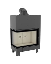 Obrázok pre Krbová vložka MBA 17 BS ľavé presklenie s ohýbaným sklom