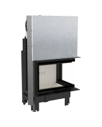 Obrázok pre Krbová vložka MBZ 13 BS pravé presklenie s výsuvným otváraním dvierok a ohýbaným sklom