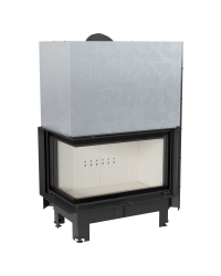 Obrázok pre Krbová vložka MBO 15 BS ľavé presklenie s výsuvným otváraním dvierok a ohýbaným sklom