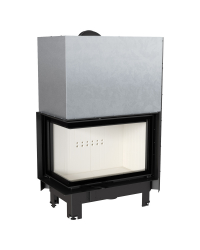 Obrázok pre Krbová vložka MBA 17 BS ľavé presklenie s výsuvným otváraním dvierok a ohýbaným sklom