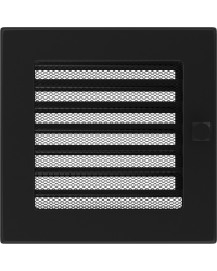 Mriežka 17x17 čierna s klapkou Obrázok pre Mriežka 17x17 čierna s klapkou