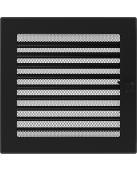 Mriežka 22x22 čierna s klapkou Obrázok pre Mriežka 22x22 čierna s klapkou