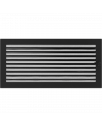 Obrázok pre Mriežka 22x45 čierna s klapkou