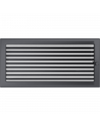 Obrázok pre Mriežka 22x45 grafitová s klapkou