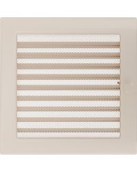 Mriežka 22x22 krémová s klapkou Obrázok pre Mriežka 22x22 krémová s klapkou