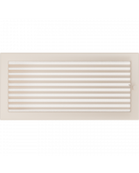 Mriežka 22x45 krémová s klapkou Obrázok pre Mriežka 22x45 krémová s klapkou