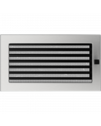 Mriežka 17x30 nerezová s klapkou Obrázok pre Mriežka 17x30 nerezová s klapkou