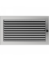 Obrázok pre Mriežka 22x37 nerezová s klapkou