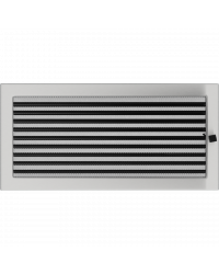 Obrázok pre Mriežka 22x45 nerezová s klapkou