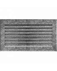 Mriežka FRESH 17x30 čierno-strieborná Obrázok pre Mriežka FRESH 17x30 čierno-strieborná