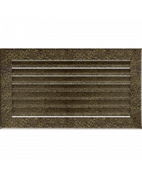 Mriežka FRESH 17x30 čierno-zlatá Obrázok pre Mriežka FRESH 17x30 čierno-zlatá