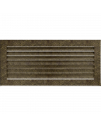 Mriežka FRESH 17x37 čierno-zlatá Obrázok pre Mriežka FRESH 17x37 čierno-zlatá