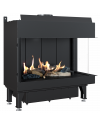 Obrázok pre Plynová krbová vložka LEO 70 pravé presklenie