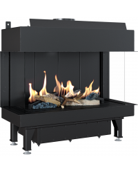 Obrázok pre Plynová krbová vložka LEO 70 trojstranné presklenie