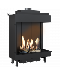 Obrázok pre Plynová krbová vložka LEO 76/62 pravé presklenie