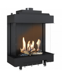 Obrázok pre Plynová krbová vložka LEO 76/62 trojstranné presklenie