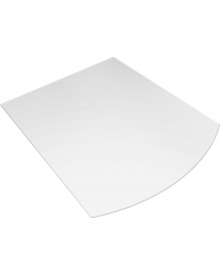 Obrázok pre Sklo pod krbové kachle MADRIT 850x990x5mm