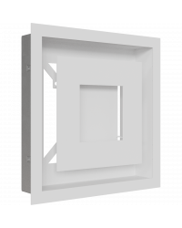 Mriežka WIND 22x22 biela Obrázok pre Mriežka WIND 22x22 biela