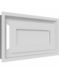 Mriežka WIND 22x37 biela Obrázok pre Mriežka WIND 22x37 biela