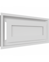 Mriežka WIND 22x45 biela Obrázok pre Mriežka WIND 22x45 biela