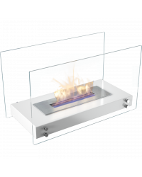 Obrázok pre Voľne stojaci biokrb HOTEL biely 700x400mm
