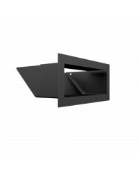 Obrázok pre Mriežka LUFT 90×200 čierna 45S SF - plytká