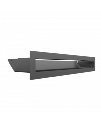 Obrázok pre Mriežka LUFT 60×400 grafitová 45S SF - plytká