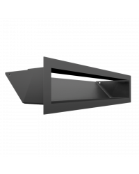 Obrázok pre Mriežka LUFT 90×400 grafitová 45S SF - plytká