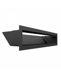 Obrázok pre Mriežka LUFT 90×400 čierna 45S SF - plytká