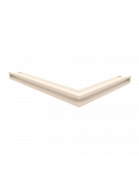 Obrázok pre Rohová mriežka LUFT 766x547x60 ľavá krémová 45S