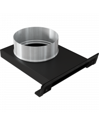 Externý prívod vzduchu pre krbové vložky KRATKI 125 mm Obrázok pre Externý prívod vzduchu pre krbové vložky KRATKI 125 mm