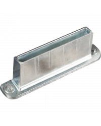 Príruba externého prívodu vzduchu pre krbové vložky KRATKI Obrázok pre Príruba externého prívodu vzduchu pre krbové vložky KRATKI